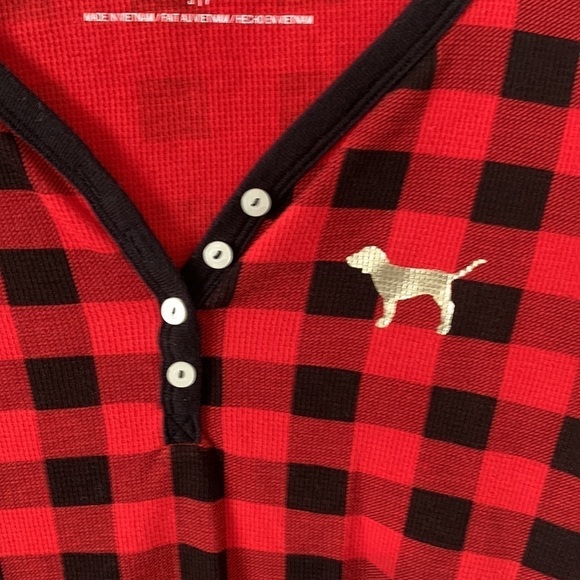 Pink Victoria’s Secret Sleepwear Pajama Top - Picture 3 of 6